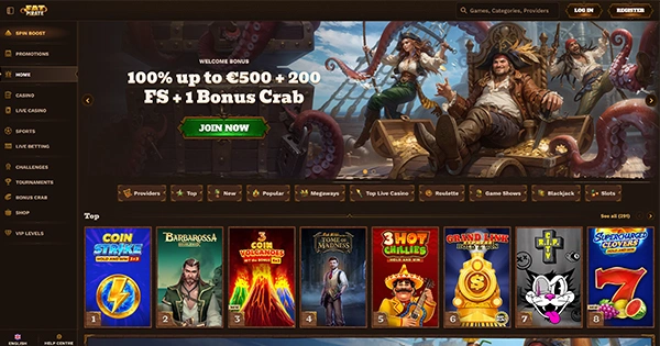 Page Casino Overview Image