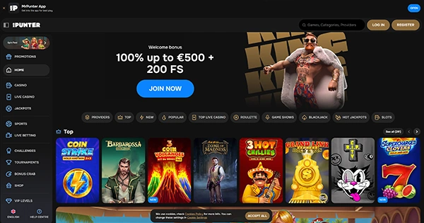 Page Casino Overview Image