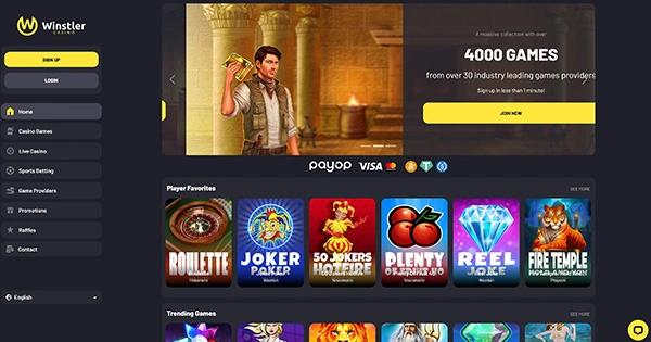 Page Casino Overview Image