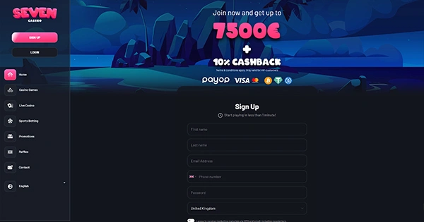 Page Casino Overview Image