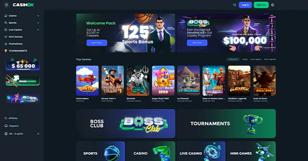 Page Casino Overview Image