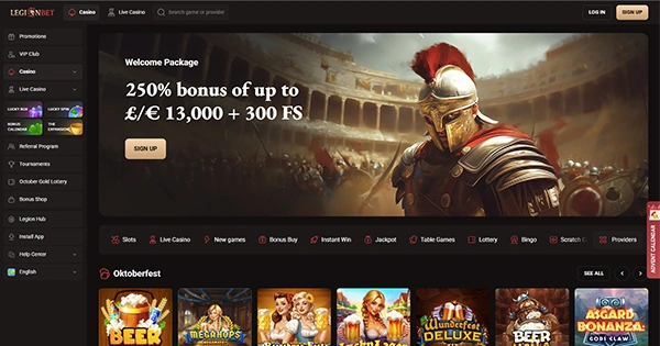 Page Casino Overview Image