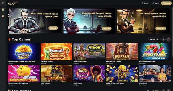 Page Casino Overview Image