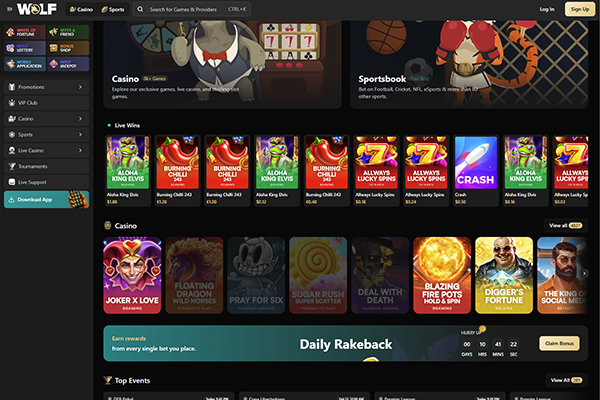 Page Casino Overview Image