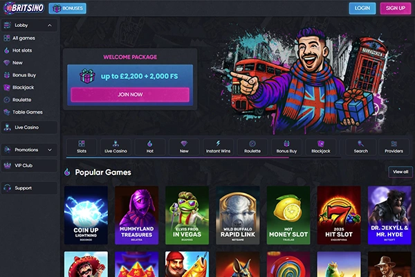 Page Casino Overview Image