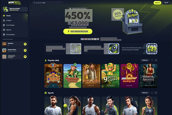 Page Casino Overview Image