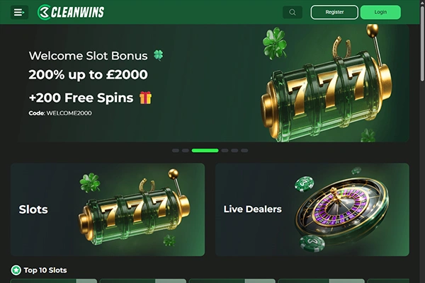 Page Casino Overview Image